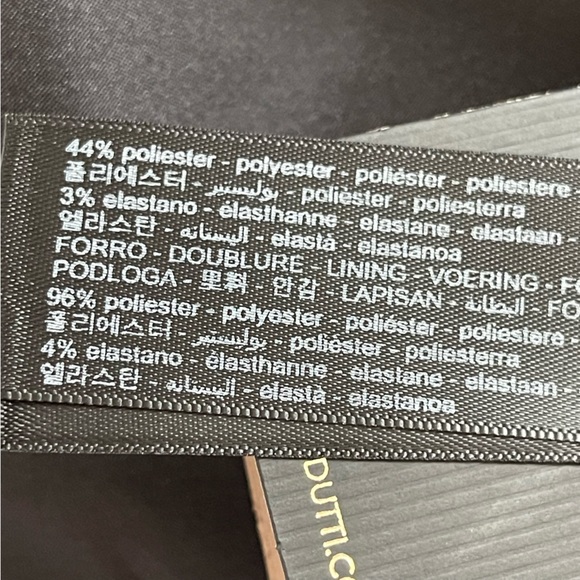 Massimo Dutti Fil-À-Fil Grey Darted Suit Trousers - Picture 14 of 15